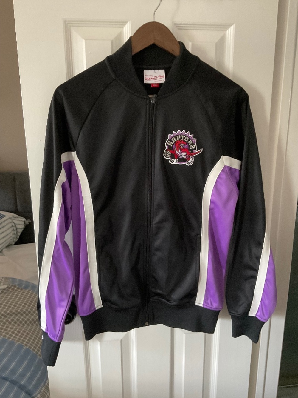 Mitchell & Ness Men's NBA Toronto Raptors Championship Game Track Jacket Small S